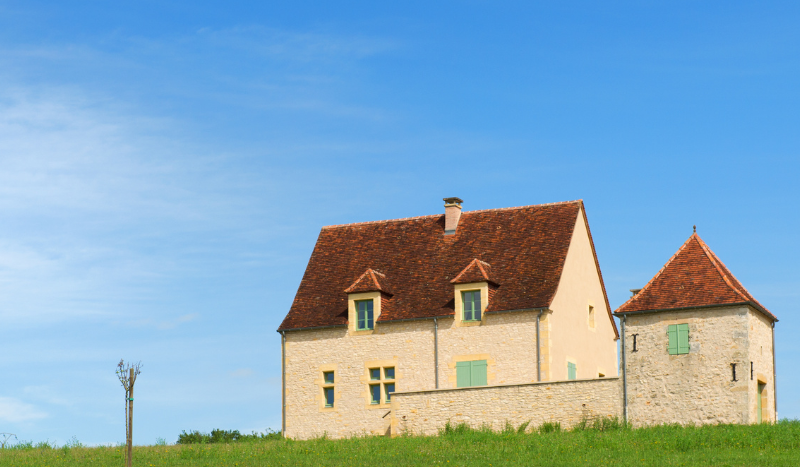 Illustration d'une maison en Dordogne